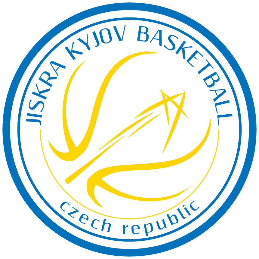LOGO JISKRA KYJOV_barva (modrá a žlutá)_křivky